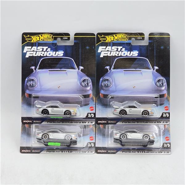 Lot of 4 Hot Wheels Fast & Furious Premiums