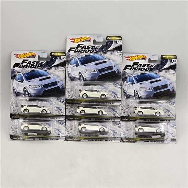 Lot of 7 Hot Wheels Fast & Furious Premiums