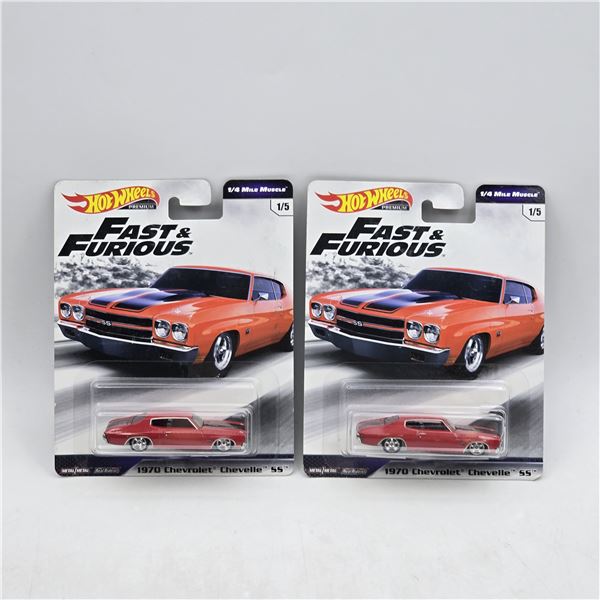 Pair of Hot Wheels Fast & Furious Premiums