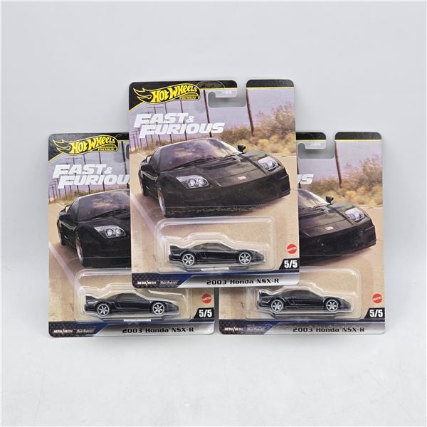 Lot of 3 Hot Wheels Fast & Furious Premiums