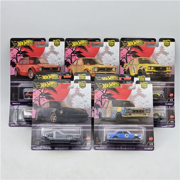 Lot of 10 Hot Wheels Japan Historics Premiums