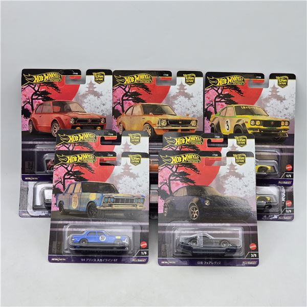 Lot of 10 Hot Wheels Japan Historics 4 Premiums