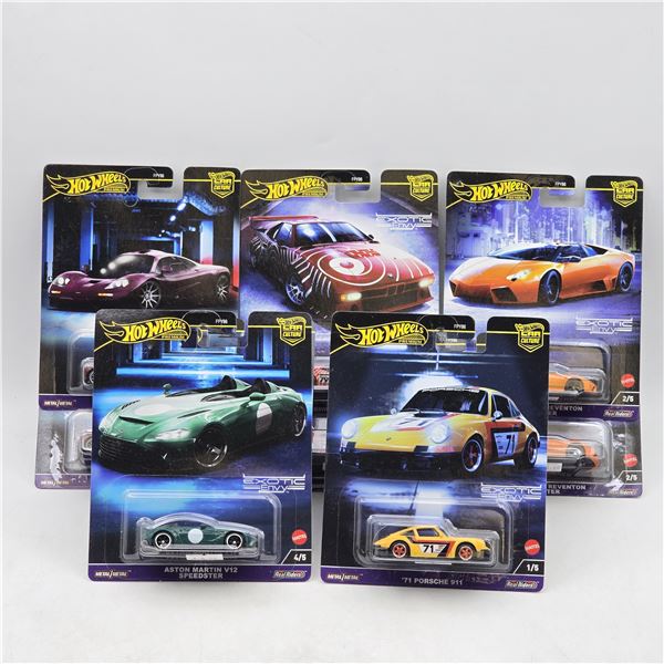 Lot of 8 Hot Wheels Exotic Envy Premiums