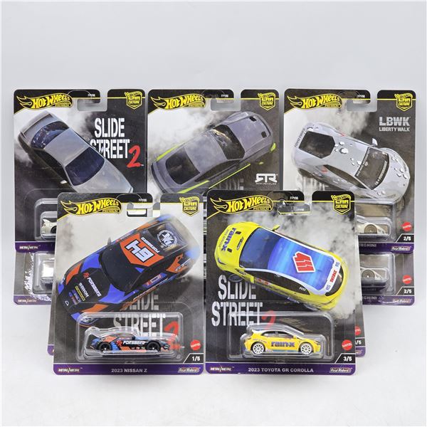 Lot of 10 Hot Wheels Slide Street 2 Premiums