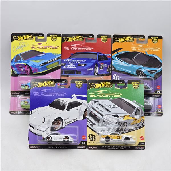 Lot of 10 Hot Wheels Silhouettes Premiums