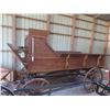Image 1 : Horse-Drawn Parade-Style Wood Wagon, 10 ft., with Wood Spoked Wheels, Extra Driver’s Seat — Always