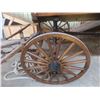 Image 4 : Horse-Drawn Parade-Style Wood Wagon, 10 ft., with Wood Spoked Wheels, Extra Driver’s Seat — Always