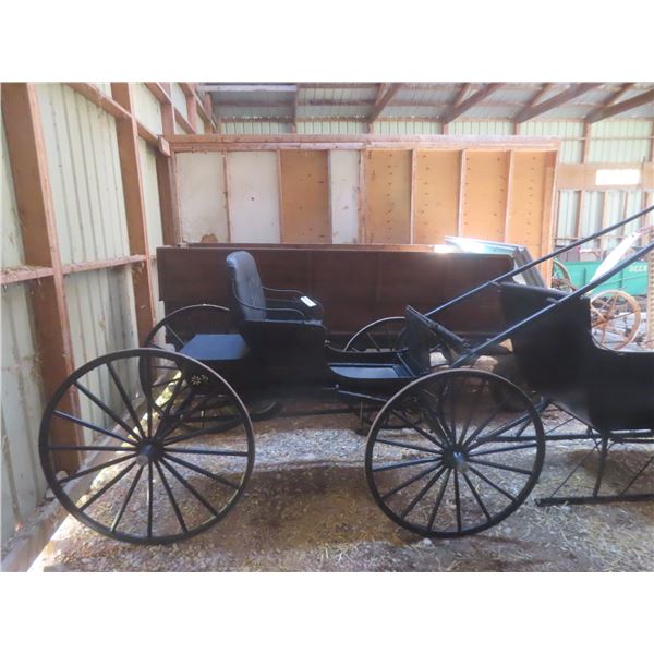 Doctor’s Single Seat Buggy, with Buggy Shaft and Team Pull — Always Stored Indoors