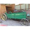 Image 1 : John Deere Model D Ground-Driven Horse-Pulled Manure Spreader, Steel Wheels, S/N 96651 — Always