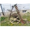 Image 2 : Deering Ideal Horse-Drawn Mower, with Cast Seat, Great Lawn Ornament