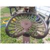 Image 5 : Deering Ideal Horse-Drawn Mower, with Cast Seat, Great Lawn Ornament