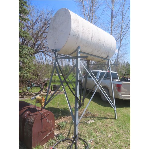 500-Gallon Fuel Tank with Stand, Hose and Nozzle