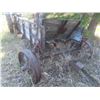 Image 3 : John Deere Model E Ground-Driven Manure Spreader, Wood Needs Replacing, Steel Wheels, Always Shaded