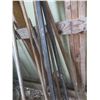 Image 3 : Yard Tools: Rakes, Hoe, Spades and Tomato Cages
