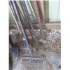 Image 4 : Yard Tools: Rakes, Hoe, Spades and Tomato Cages