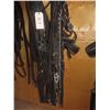 Image 10 : Set of Parade Harness with Bridle, Scotch Tops, Collars 26–28" Adjustable