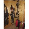 Image 1 : Set of Parade Harness with Bridle, Scotch Tops, Collars 26–28" Adjustable