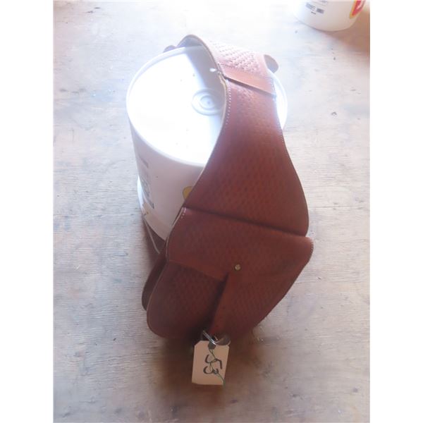 Leather Saddle Bag