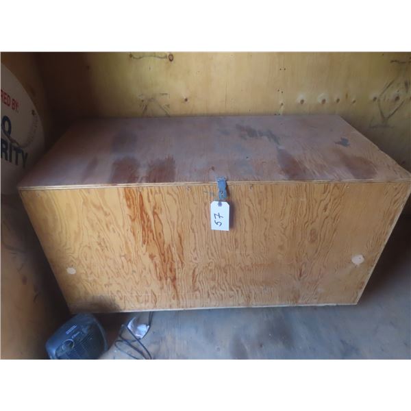 Wood Tack Box, 48 × 24 × 24