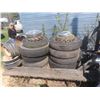 Image 1 : Tractor and Implement Ties/Rims 16.5 + Hubcaps
