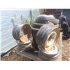 Image 6 : Tractor and Implement Ties/Rims 16.5 + Hubcaps