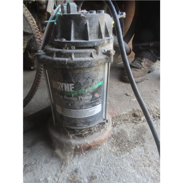 Submersible Pump, ½ HP