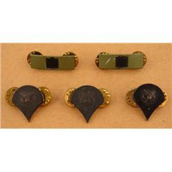 5 Piece Lot Insignia U.S. Army Clutch Back PINS WO1 Hat