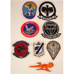 Lot 8 Military United States PATCHES Navy 1980s 1990s