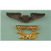 Image 2 : Lot 6 WWII USAAF Reproduction Insignia Cast Metal Pins