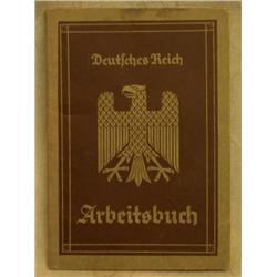 WWII Nazi Work Pass for A Karl Engel II