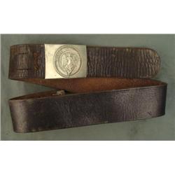 COMPLETE BELT AND BUCKLE ORIGINAL FOR HITLER YOUTH BOY
