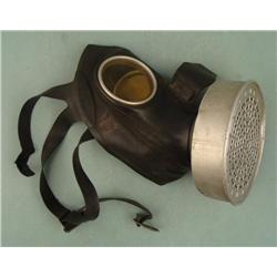 ORIGINAL WWII GERMAN CIVILIAN GASMASK-WAFFEN MARKED