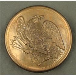 CIVIL WAR UNION EAGLE BREASTPLATE-2 1/2 -LEAD FILLED