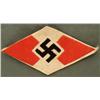 Image 1 : PERIOD ORIGINAL NAZI HITLER YOUTH SLEEVE DIAMOND W/SWAS