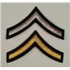 Image 2 : 27) VINTAGE MILITARY CHEVRONS