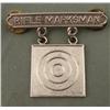 Image 1 : U.S. MARINE RIFLE MARKSMAN AWARD BADGE ORIG STERLING