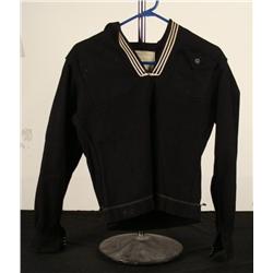 WWII US NAVY WOOL BLOUSE-SMALL SIZE