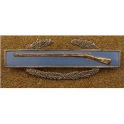 WWII COMBAT INFANTRYMAN BADGE-FULL SIZE-STERLING