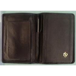 LEATHER GERMAN DATE BOOK FOR 1936 AND 37 FOR LUKOWCZYK