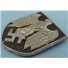 Image 3 : 2 ORIG SHIELDS FOR NAZI AFRIKA CORPS PITH HELMET,PRONGS