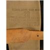 Image 3 : 2 WWII ARMY CANVAS LEGGING & SUEDE TAN BULLET BELT