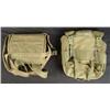 Image 2 : US WWII BROWN CANVAS FIELD PACK AND SECURING BELT