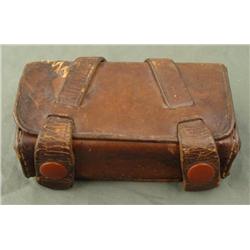 WWI GERMAN ARMY LEATHER AMMO POUCH