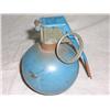 Image 1 : US Dummy Practice Grenade Baseball Type Blue FUZE M228