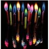 Image 1 : Samrok Color Flame Birthday Candles 12pcs