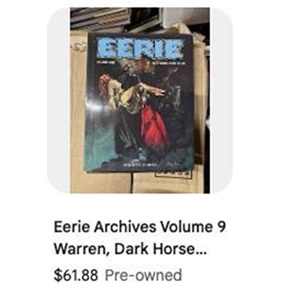 Eerie Volume 9 Collecting Issues 42-46