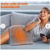 Image 1 : Vankada Heating Pad with LED Timer and Adjustable Settings