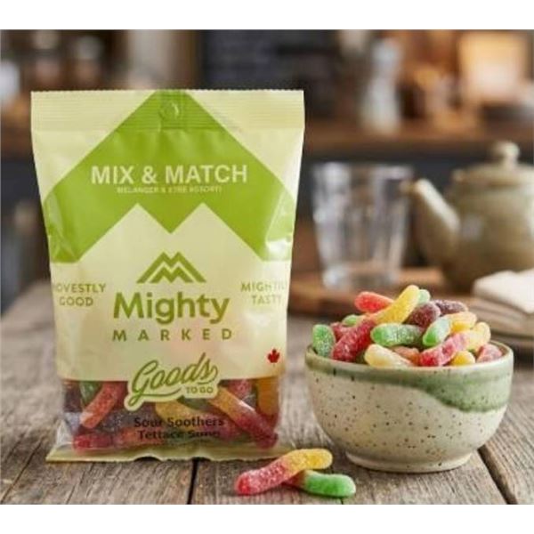 Mighty Marked Sour Soothers 150g Bag