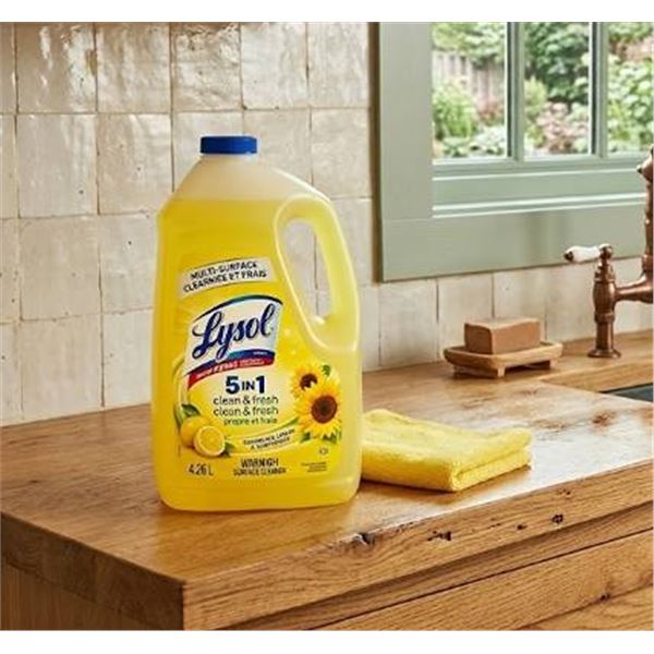 Lysol Clean & Fresh 4.26 L Disinfectant