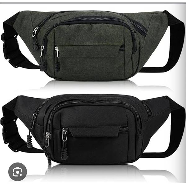 Gulqlait Funny Pack Waist Bags Set of 2